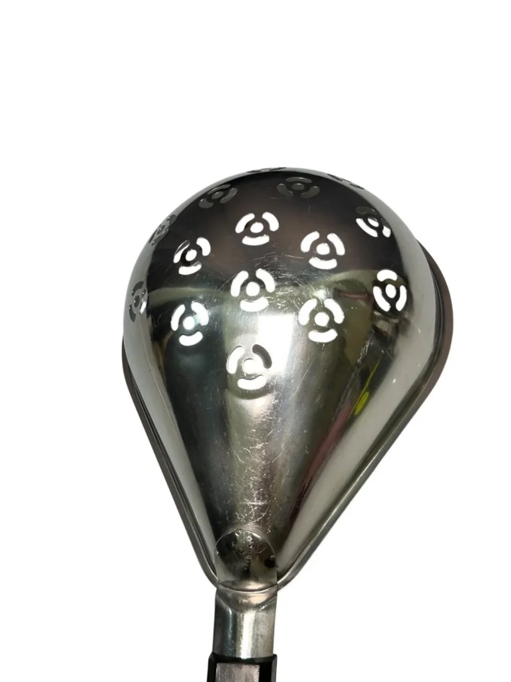 VTG Aeternum Italy Perforated Stainless Serving Spoon for Straining & Draining